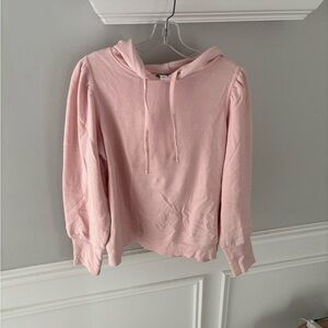 Like New- Nine West Pink Hooded Sweatshirt- Size Large